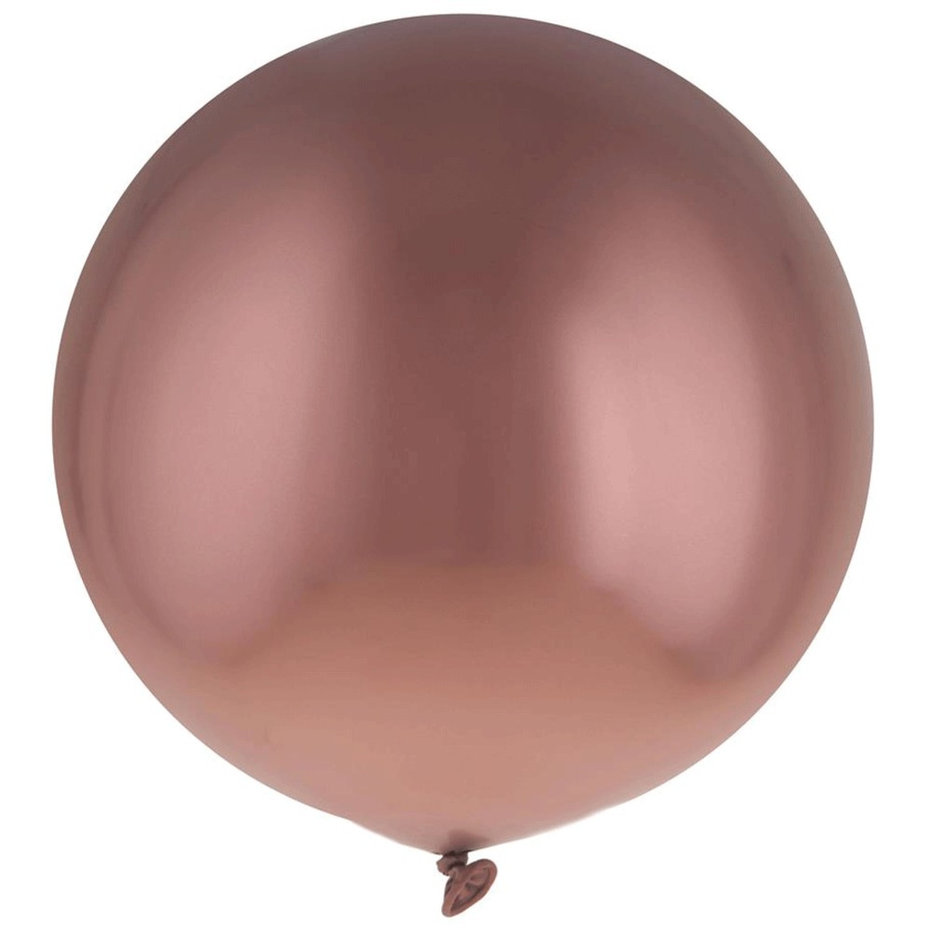 Pack 12 Balões Chrome Cobre