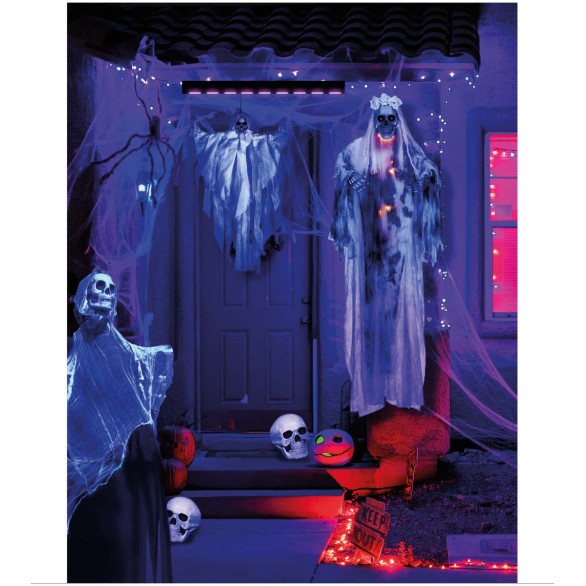 Projector de Luz negra 8 Leds UV