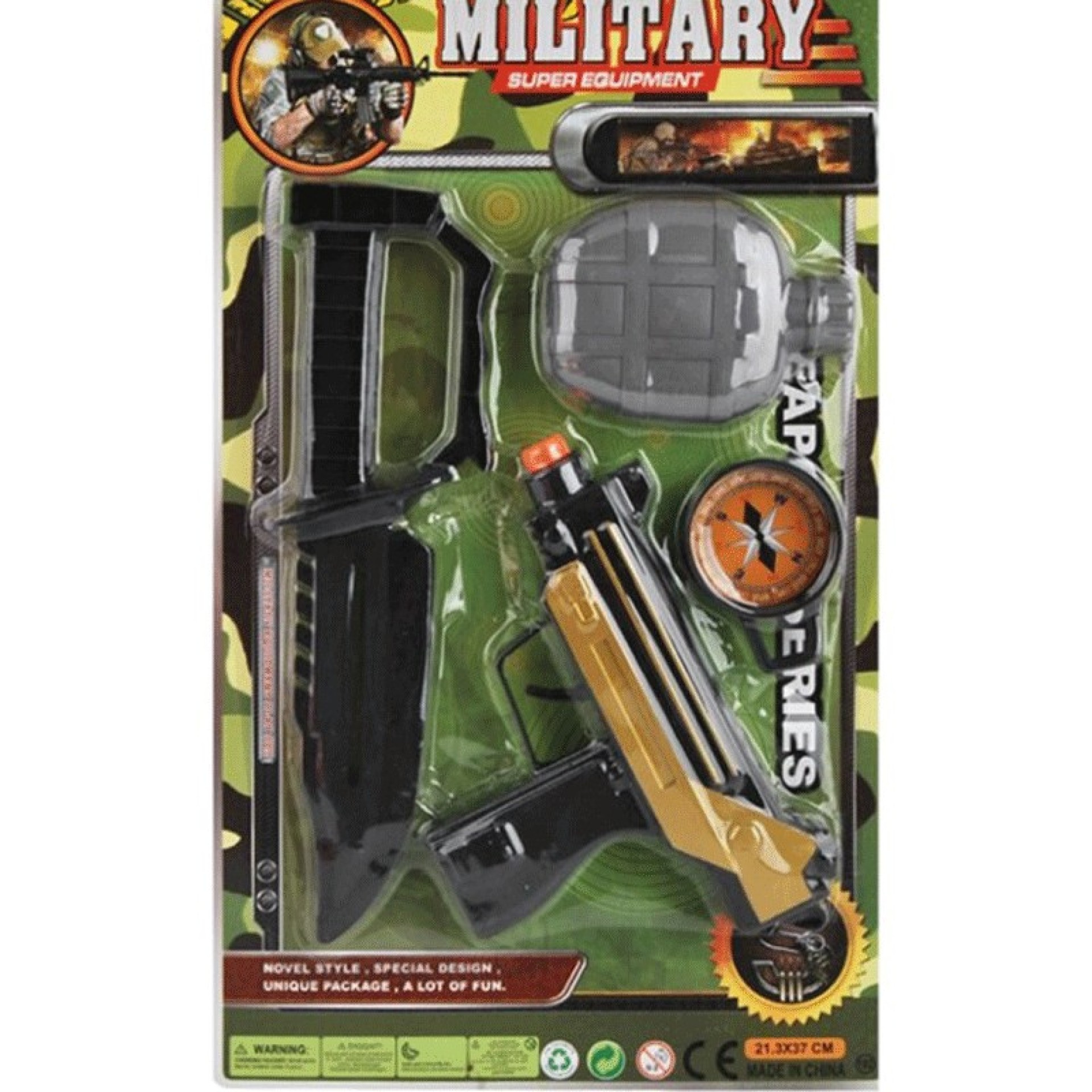 Kit Militar 4 Peças