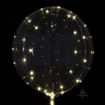 Balo Bubble Crystal Clear com Leds