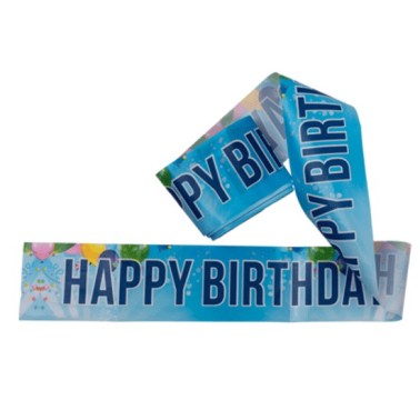 Fita Happy Birthday com 10m Fita Happy Birthday com 10m