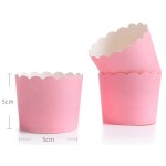 Formas Cupcake Rosa 12Unid