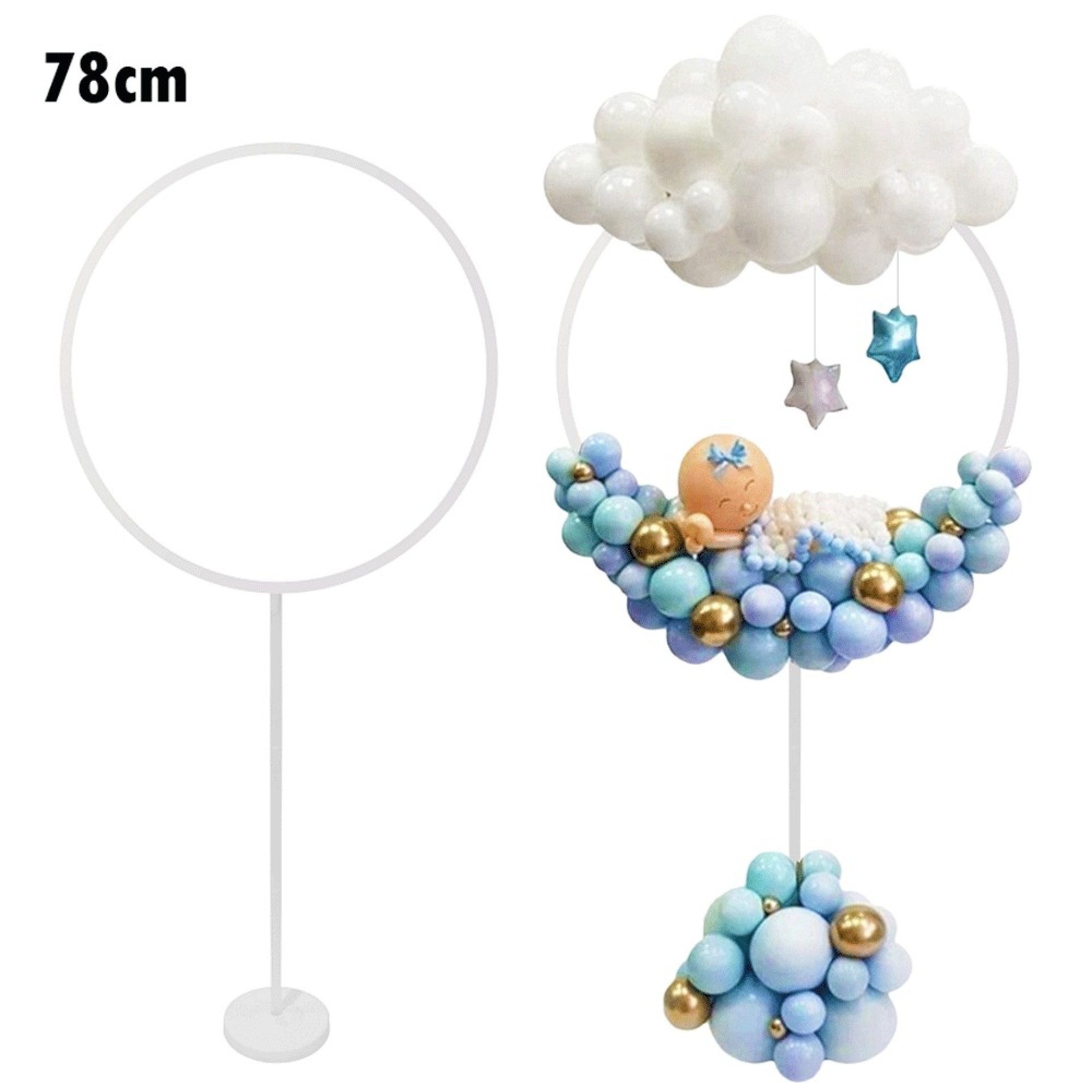 Arco Balões Circular 78cm