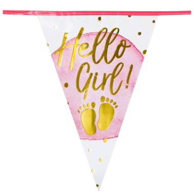 Bandeirolas Hello Girl Bandeirolas Hello Girl