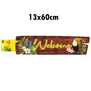 Cartaz Welcome Tropical