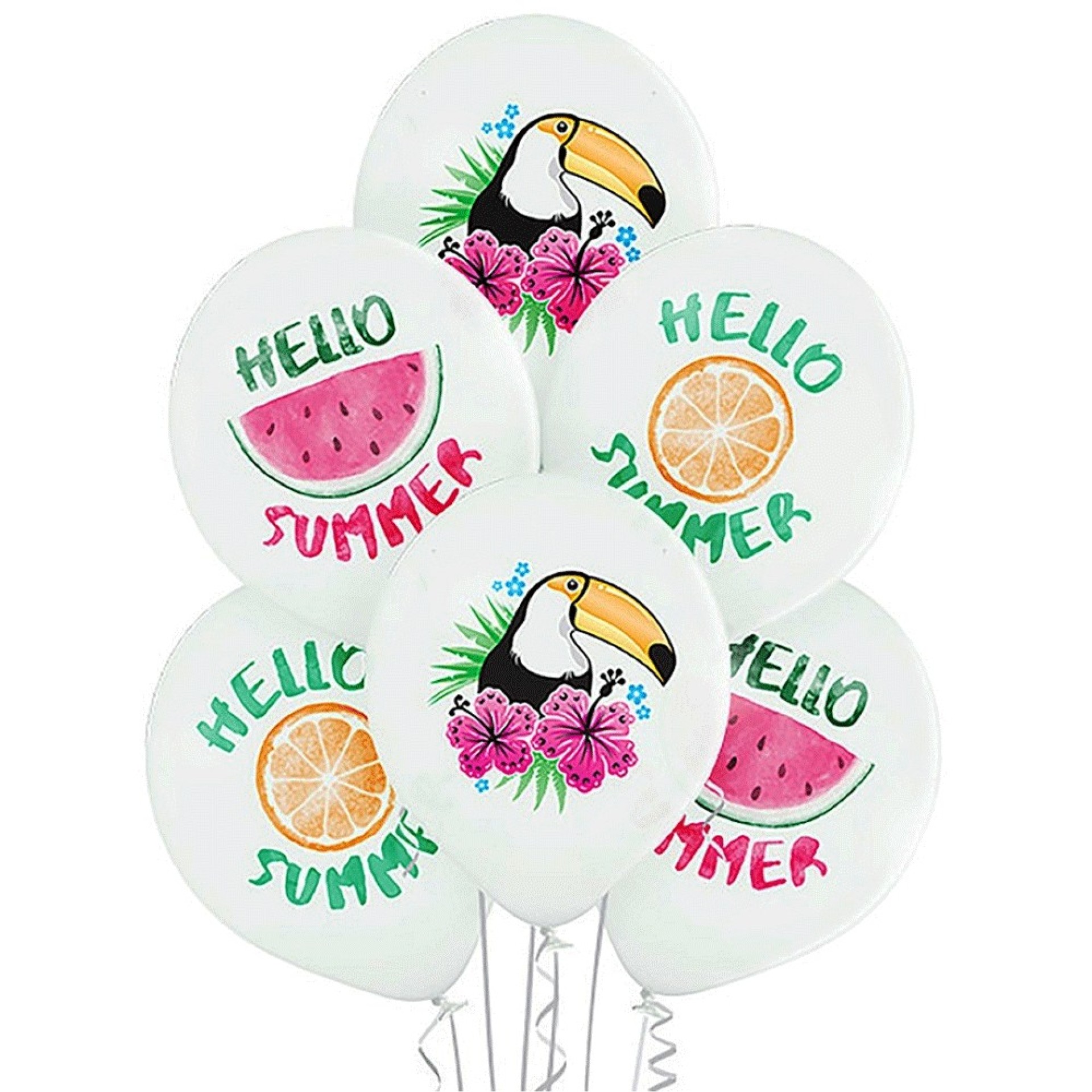 Balões Hello Summer 6 unid