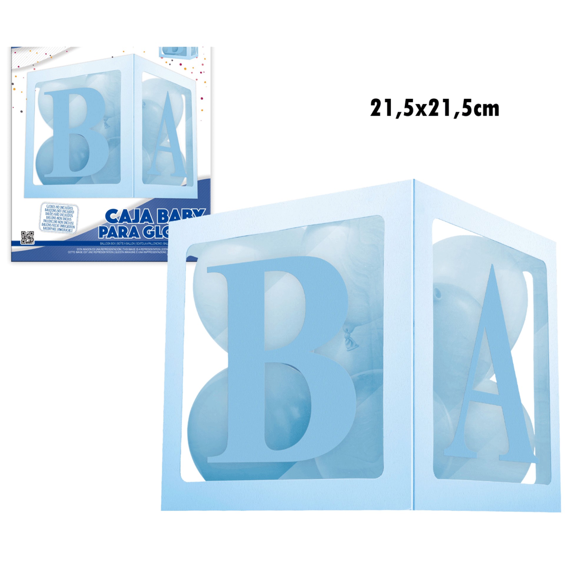 Caixa Para Balões Baby Boy