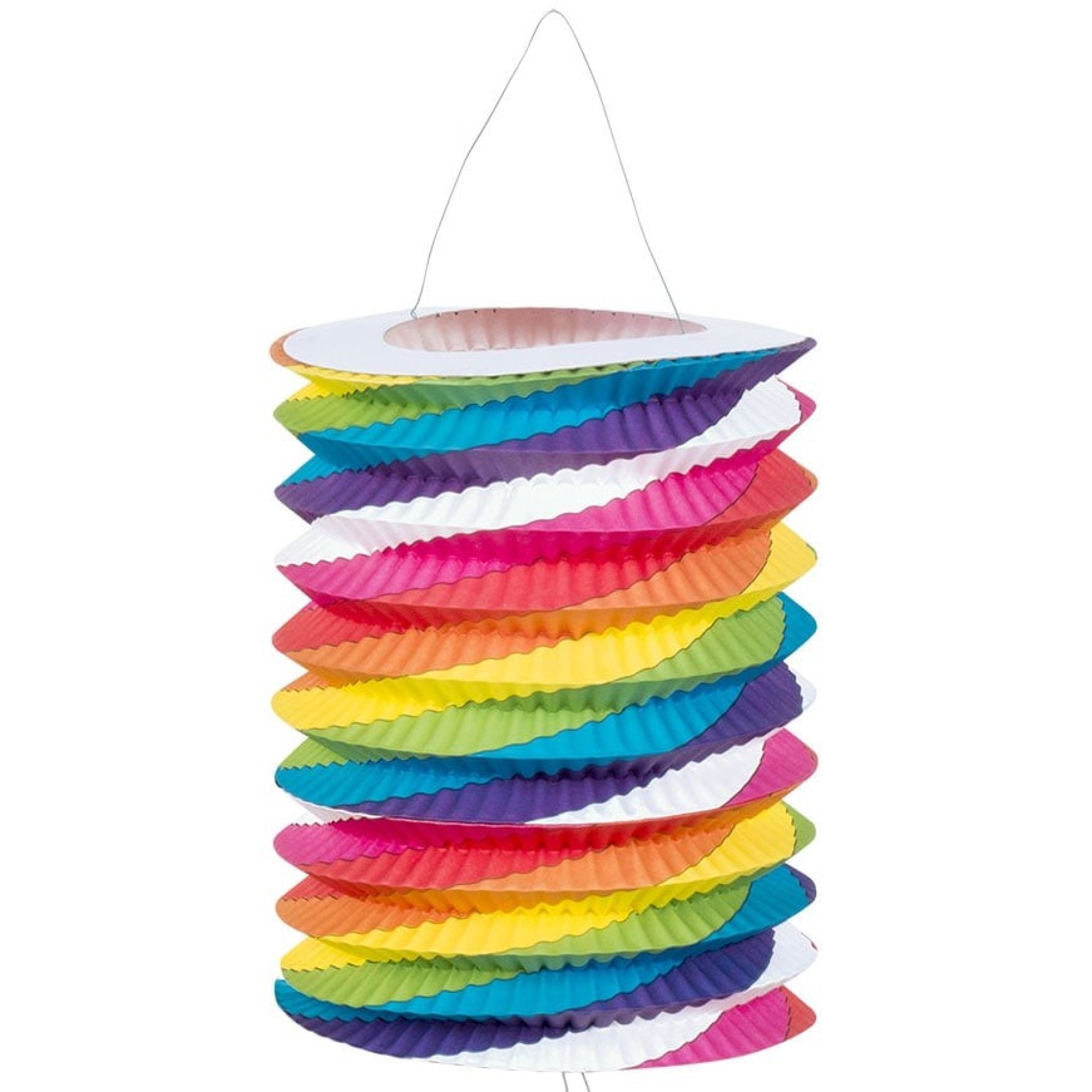 Lampião ou Lanterna colorida Popular