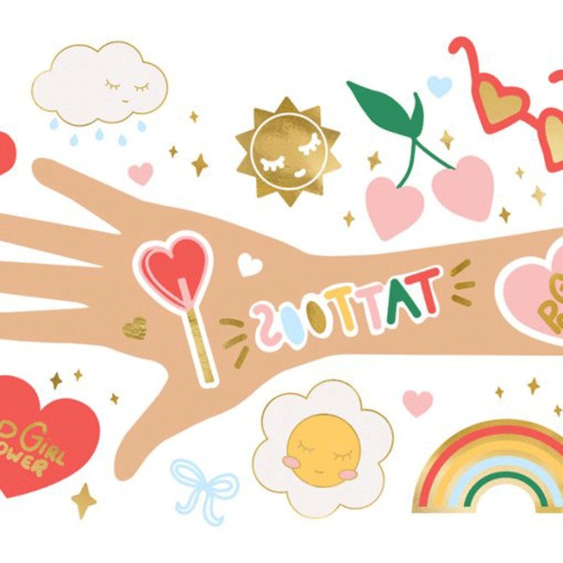 Tatuagens Temporárias Variadas