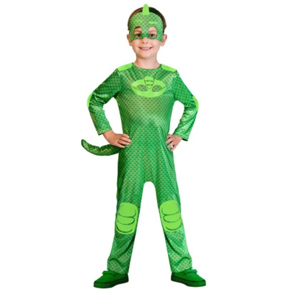 Fato PJ Mask Gekko Oficial