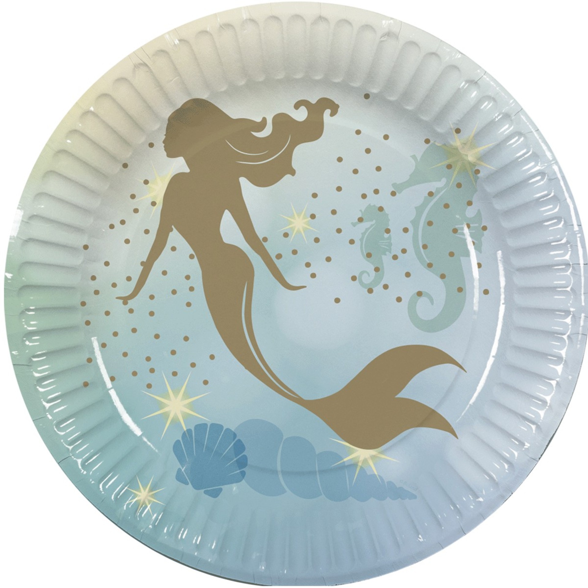 Pratos Sereia 10 unid