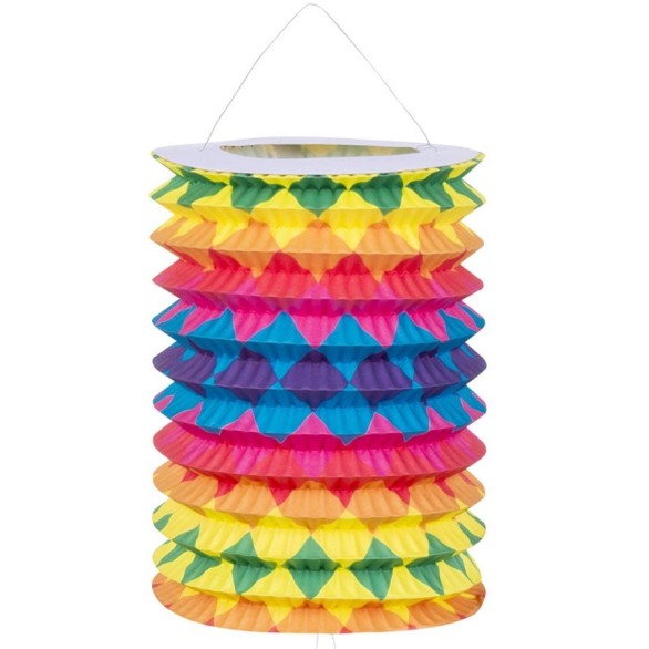 Lampio ou Lanterna colorida Popular