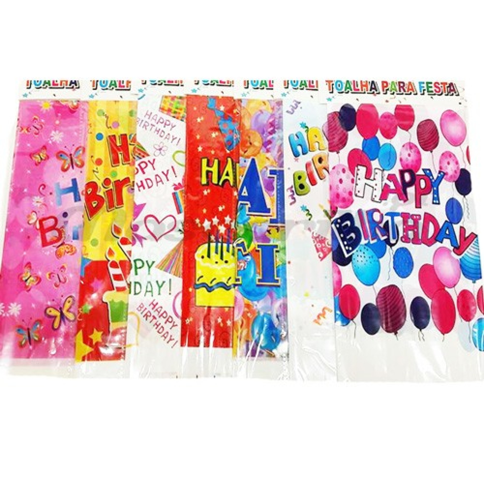 Toalha de Mesa Happy Birthday