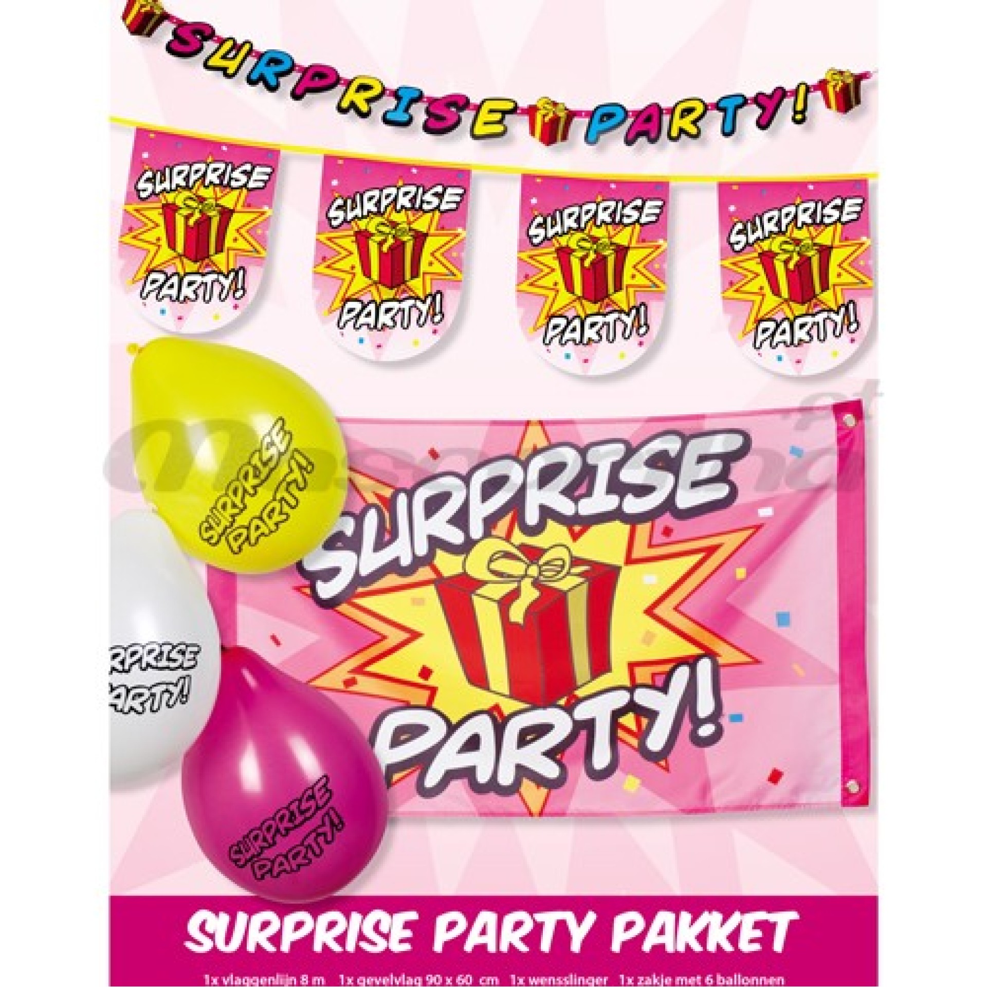 Festa Surpresa Decoração completa