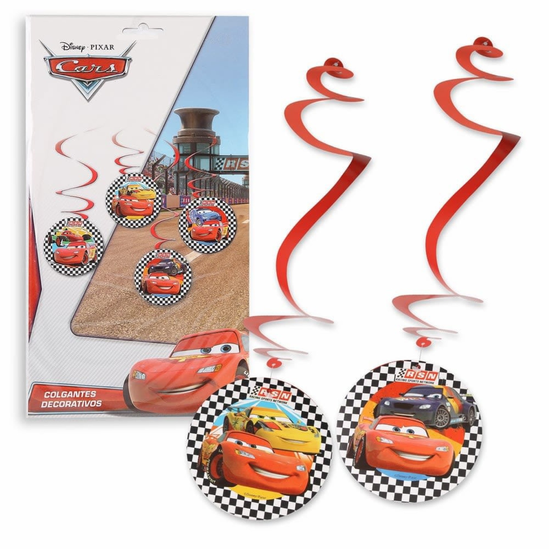 Decorações Pendentes Cars