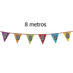 Bandeirolas Numero 8 Brilhantes