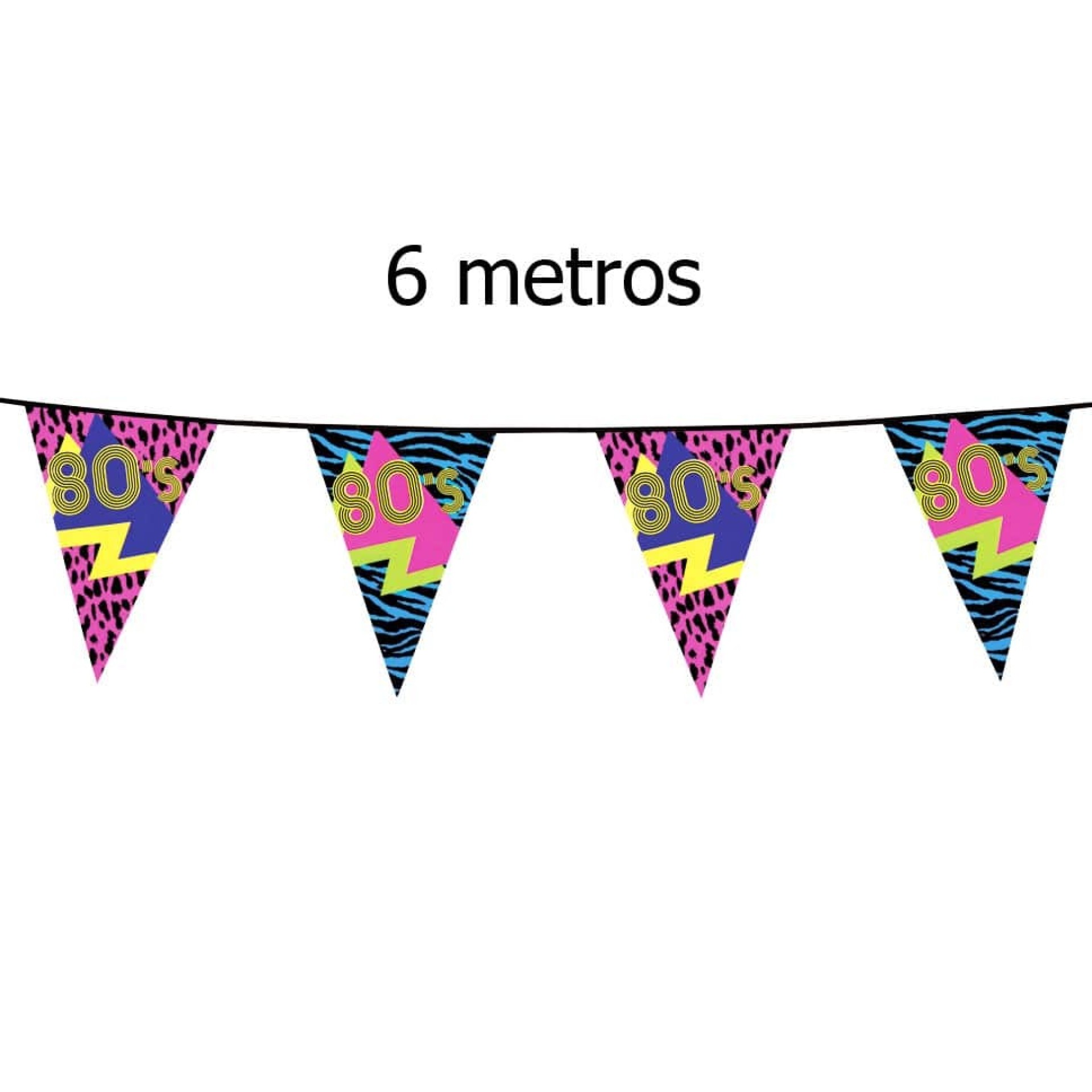 Bandeirolas Anos 80 com 6m