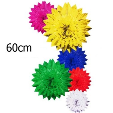 Flor Metalizada Decorativa