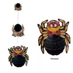 Decorao Halloween 3 Aranhas Pendentes