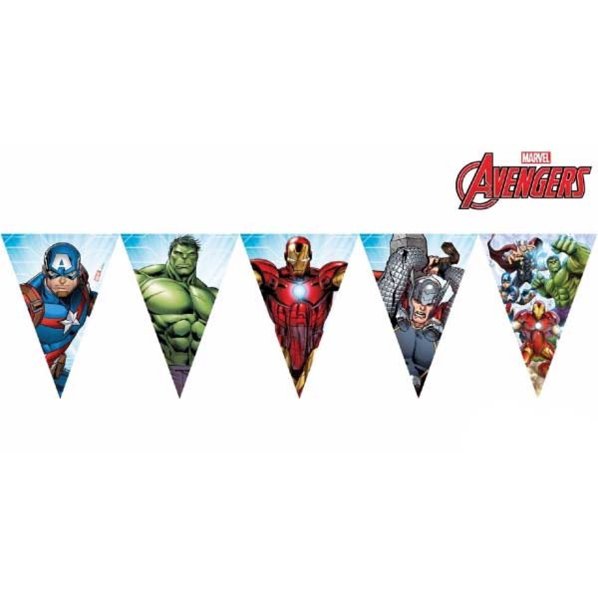 Bandeirolas AVENGERS