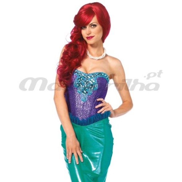 Fato Sereia Ariel Delux