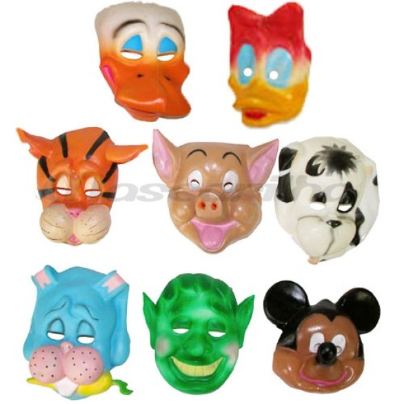 Mscara Desenhos Animados Infantil