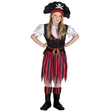 Fato Pirata Aventureira Menina