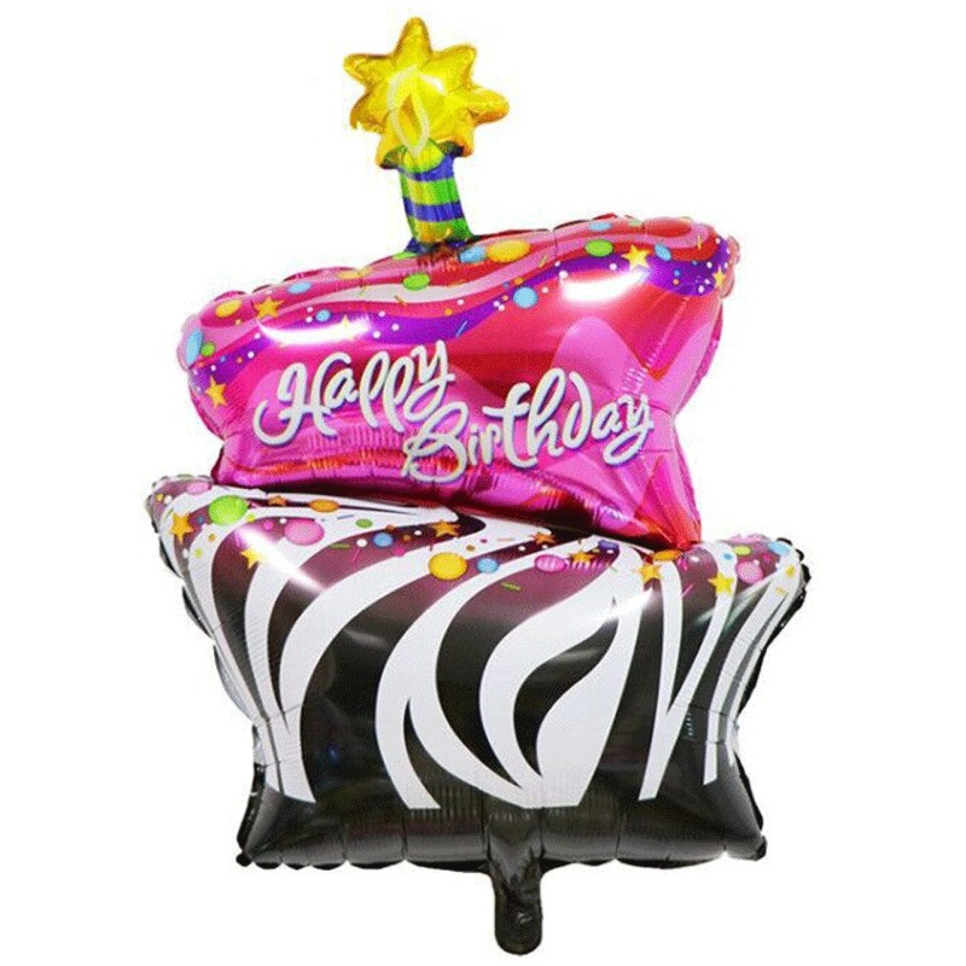 Balão Foil Bolo de Anos