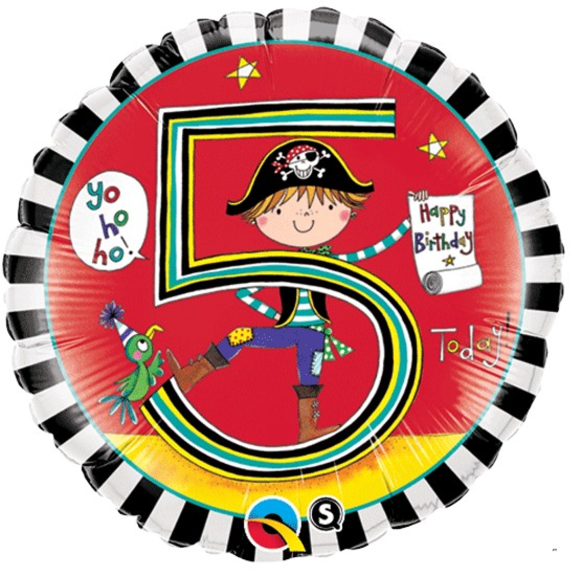 Balão Rachel Ellen N 5 pirata