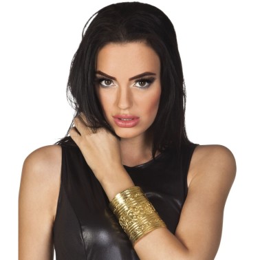 Pulseira Dourada Rainha do Nilo Pulseira Dourada Rainha do Nilo
