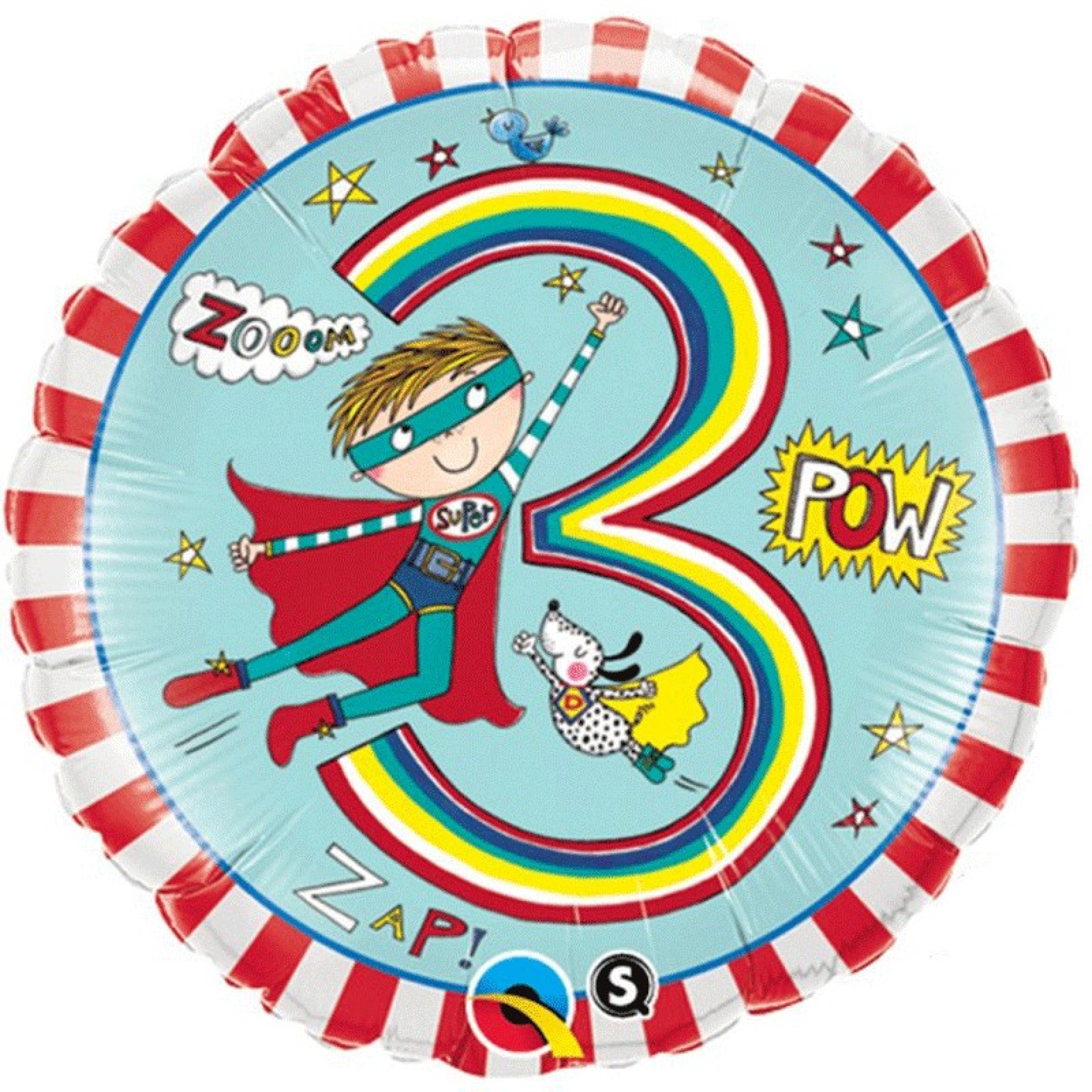 Balão Rachel Ellen N 3 azul