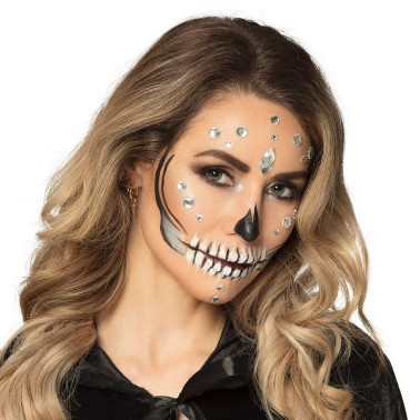 Kit Makeup Diamantes de Caveira Kit Makeup Diamantes de Caveira