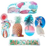 Cartazes Decorativos Sunset Havaiano 6 Unid