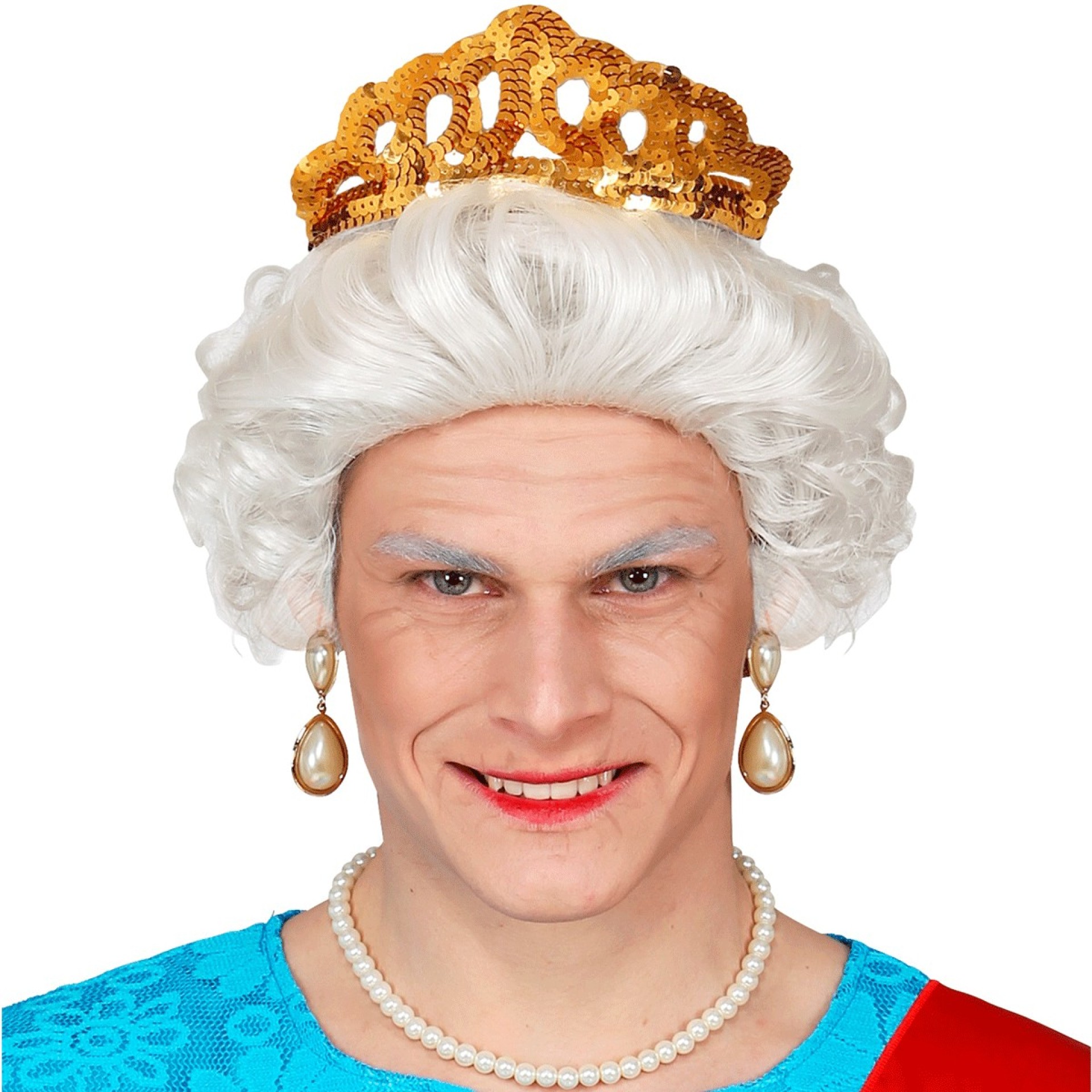 Peruca Rainha Isabel