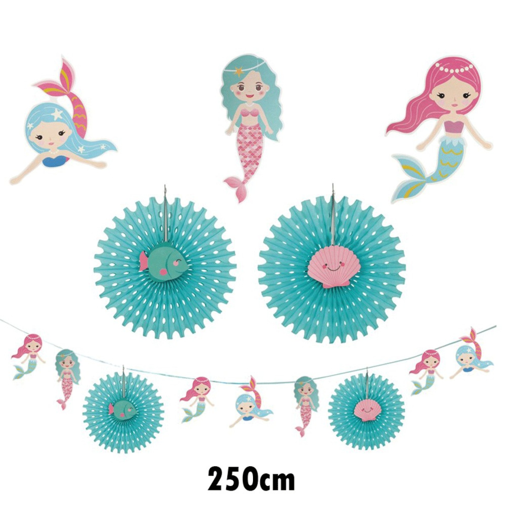 Grinalda Sereias 250cm