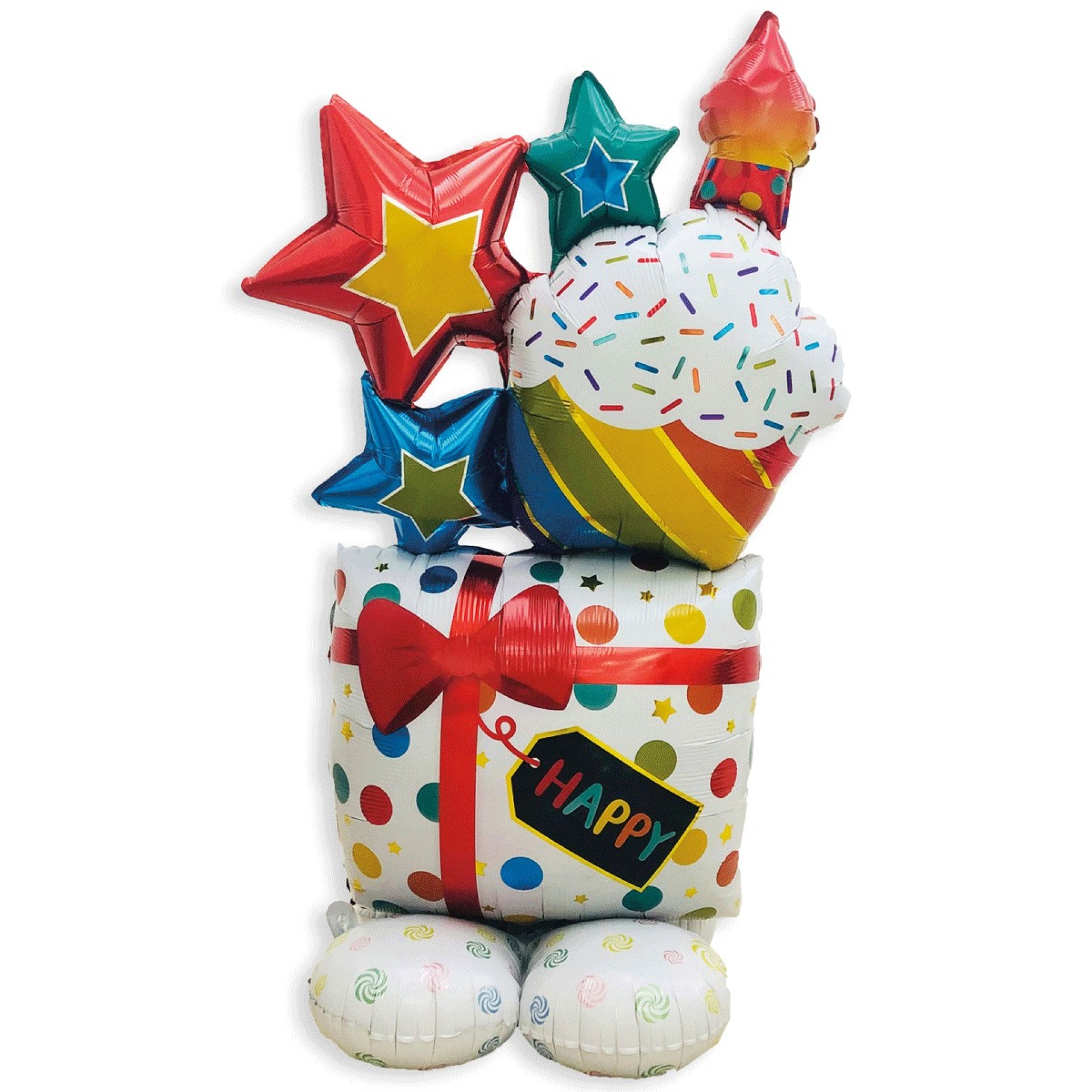 Kit Balões Presente 114cm