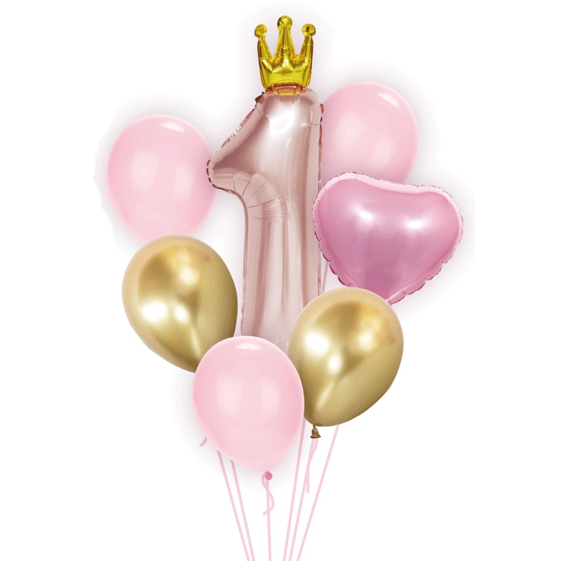 Kit Primeiro Aniversário Rosa