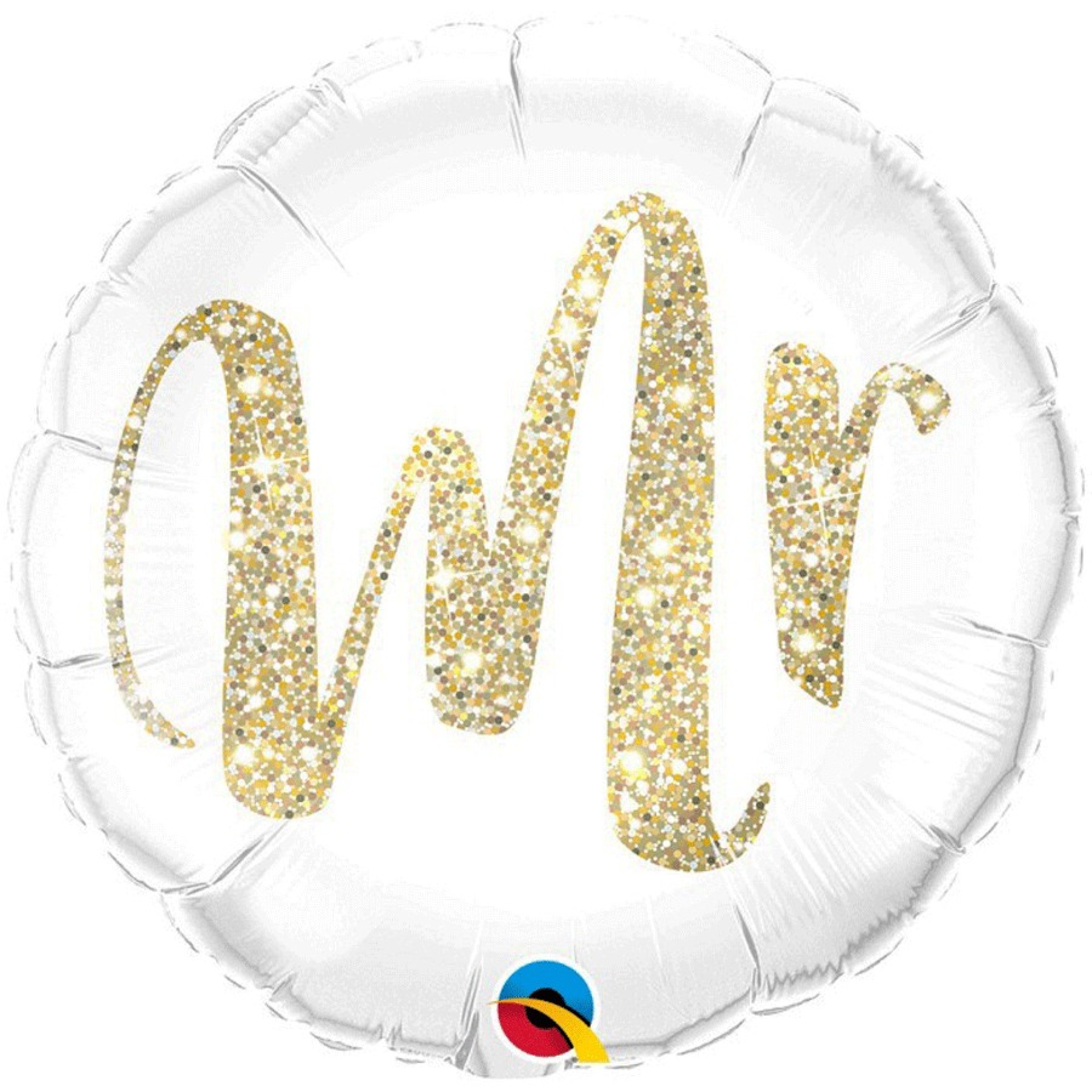 Balão Mr Glitter Dourado