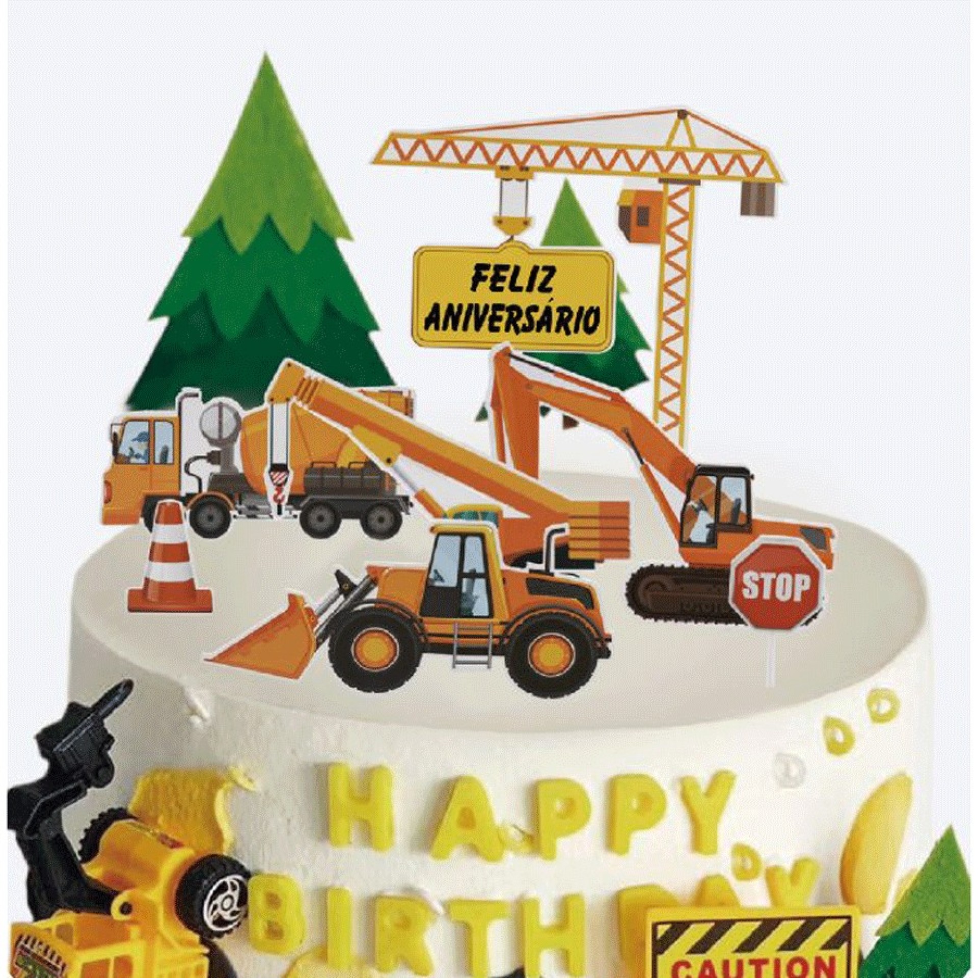 Topo Bolo Construção