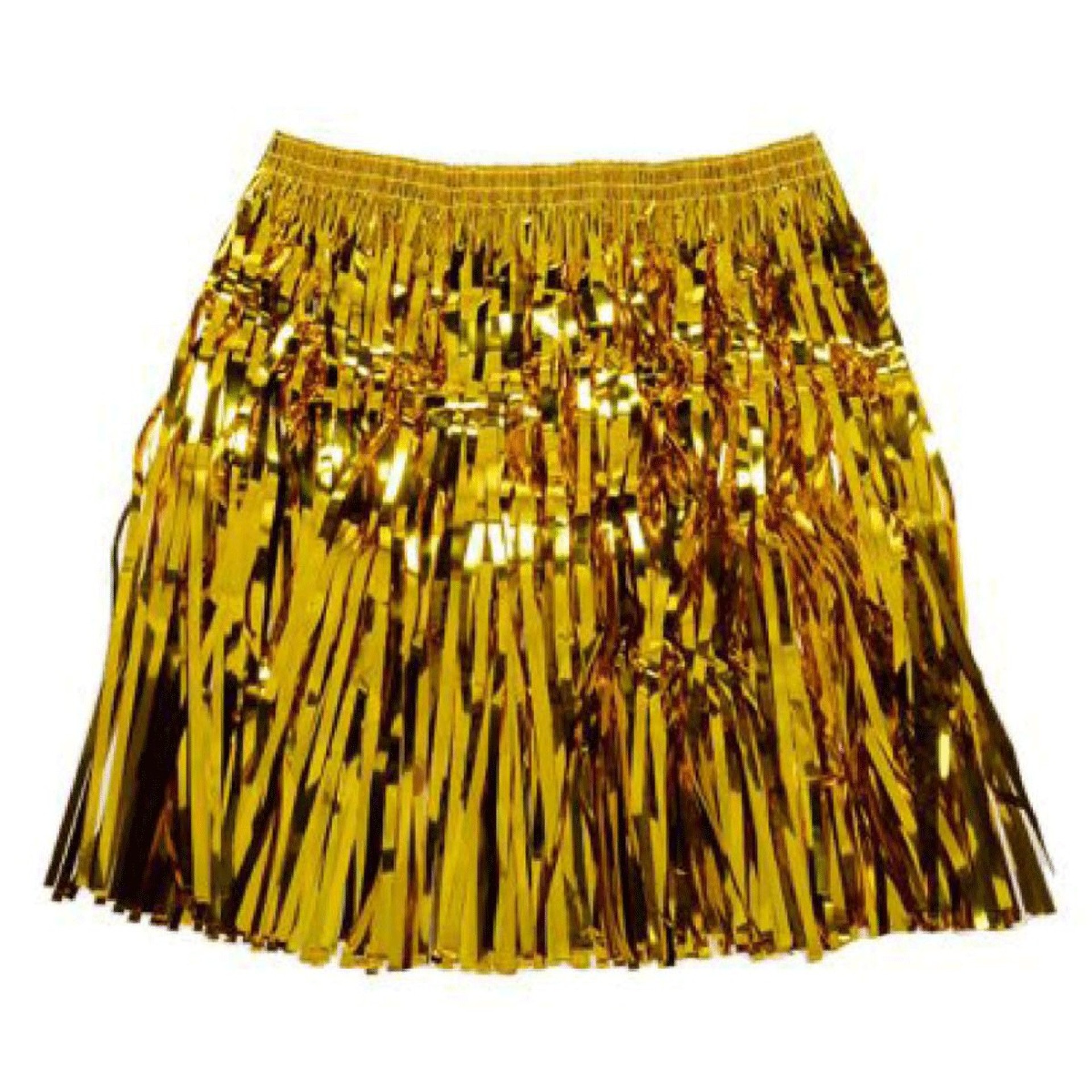 Saia Dourada Metalizada