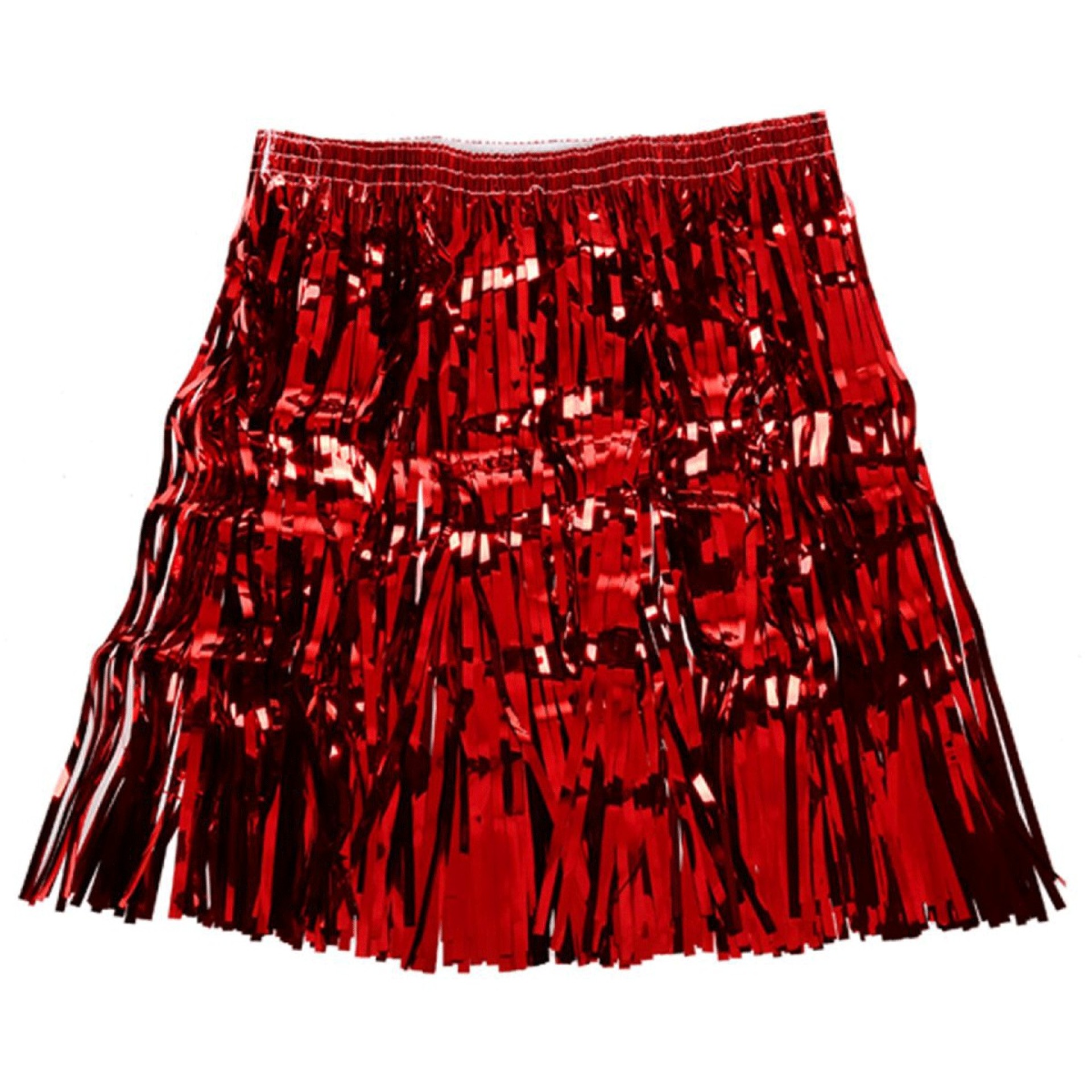 Saia Metalizada Vermelha