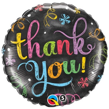 Balo Foil Thank You 46cm