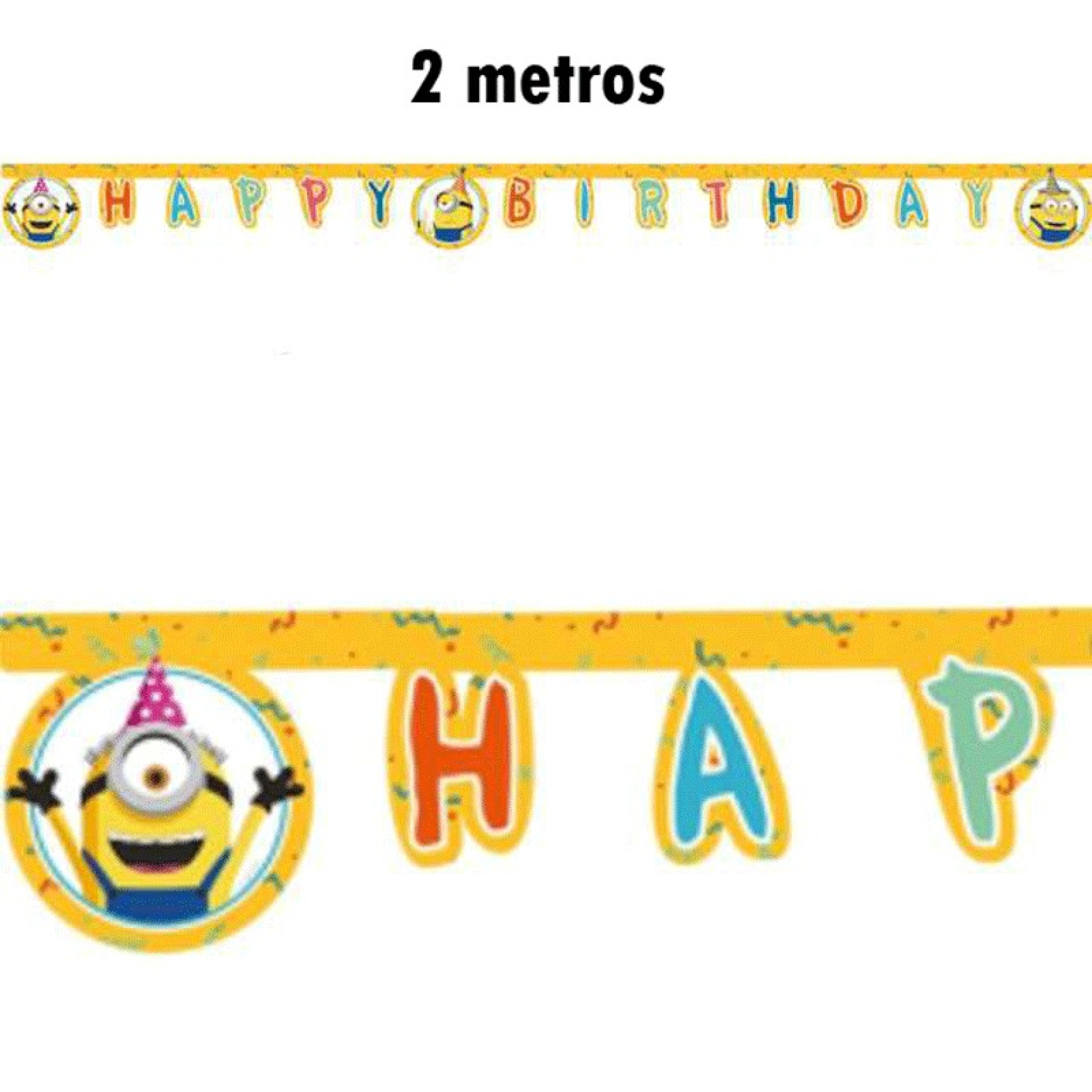 Banner Mínimos Happy Birthday 2M