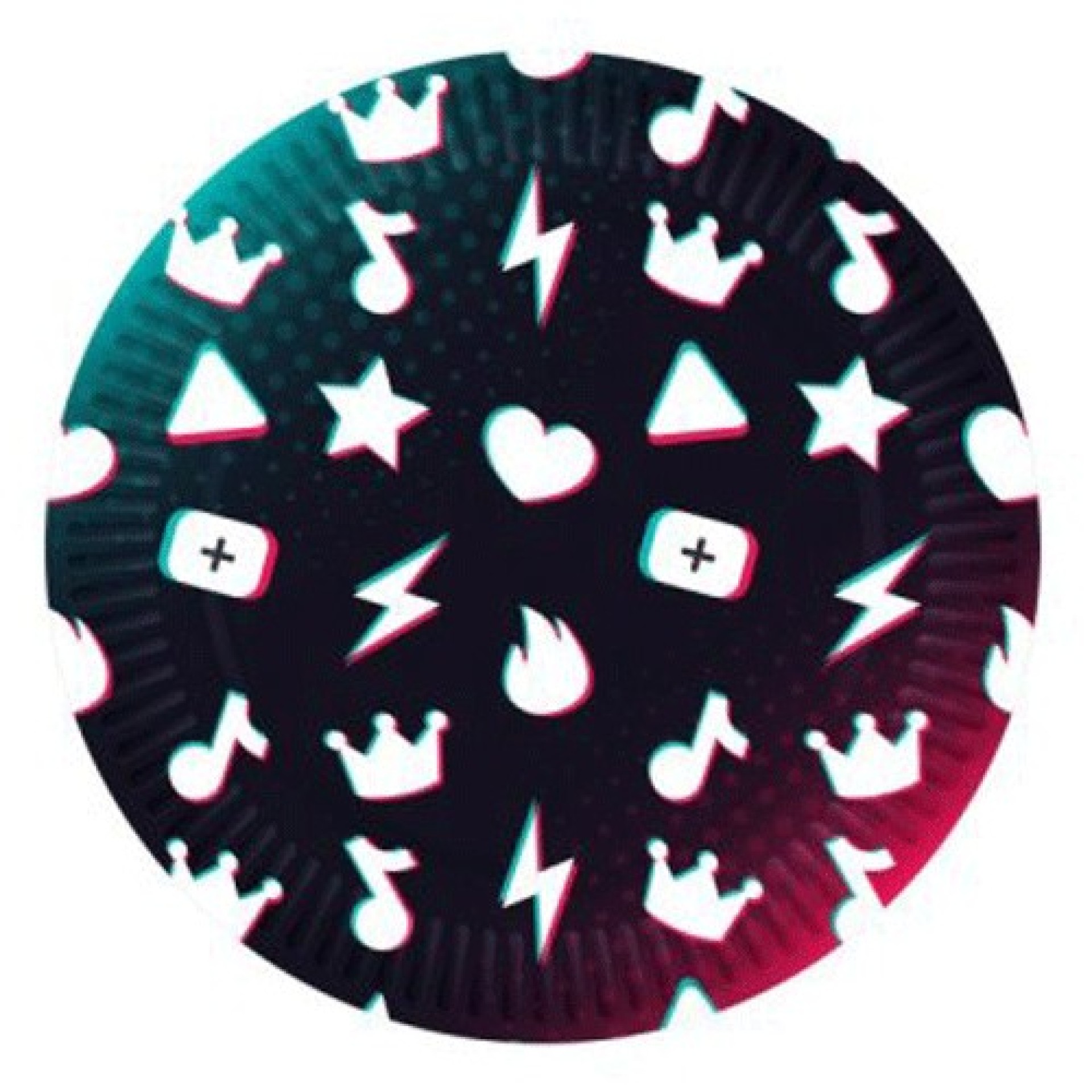 Pratos Tik Tok Pequenos 8 Unid