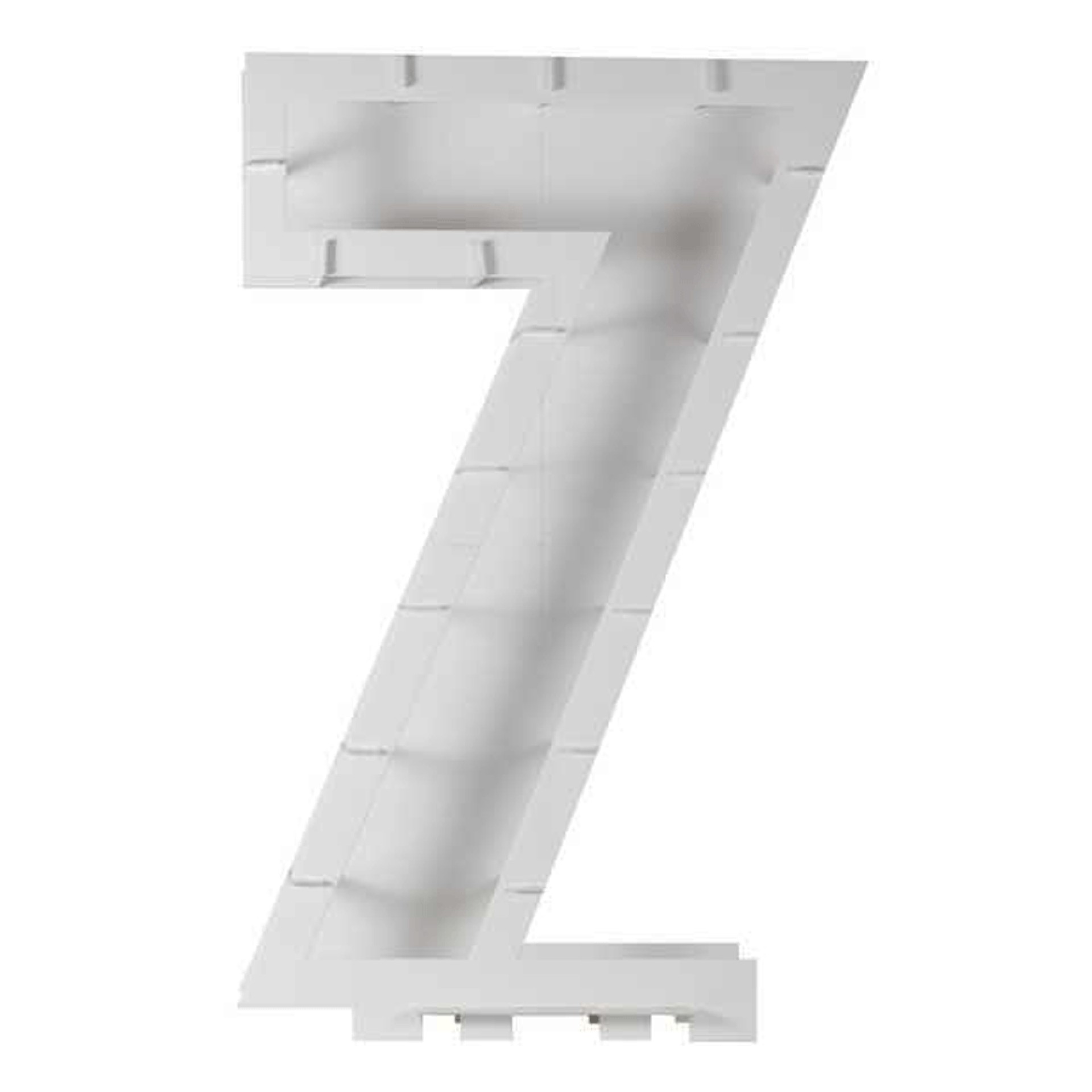 Moldura Numero 7 Para Balões