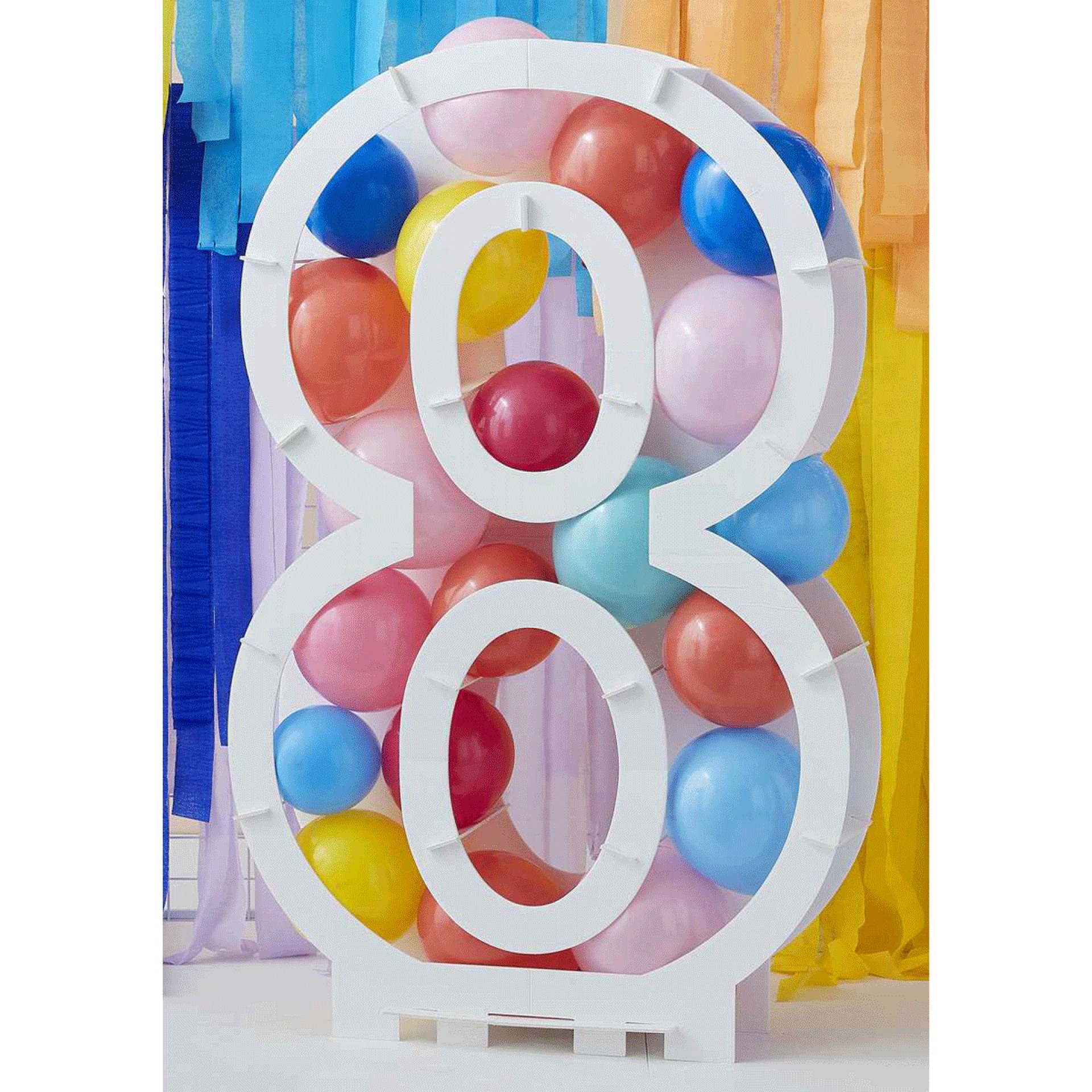 Moldura Numero 8 Pra Balões