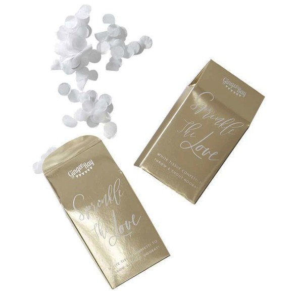 Mini Caixa Confettis Biodegradáveis