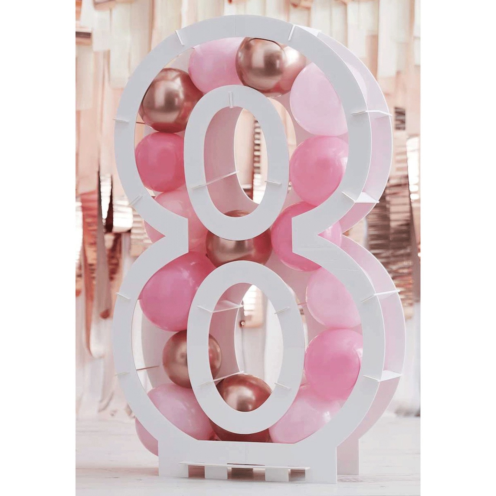 Moldura Numero 8 Pra Balões