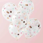 Bales Confettis Floral 5 Unid