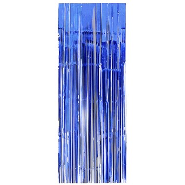 Cortina Azul Escura Para Pendurar